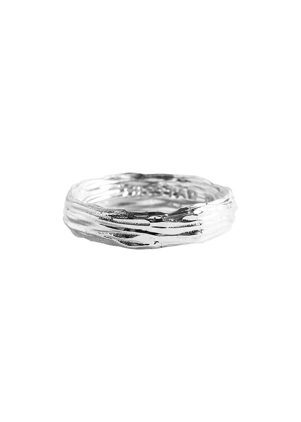 기본트렌드 Hustad #163 Silver wood ring  자체제작 국내 