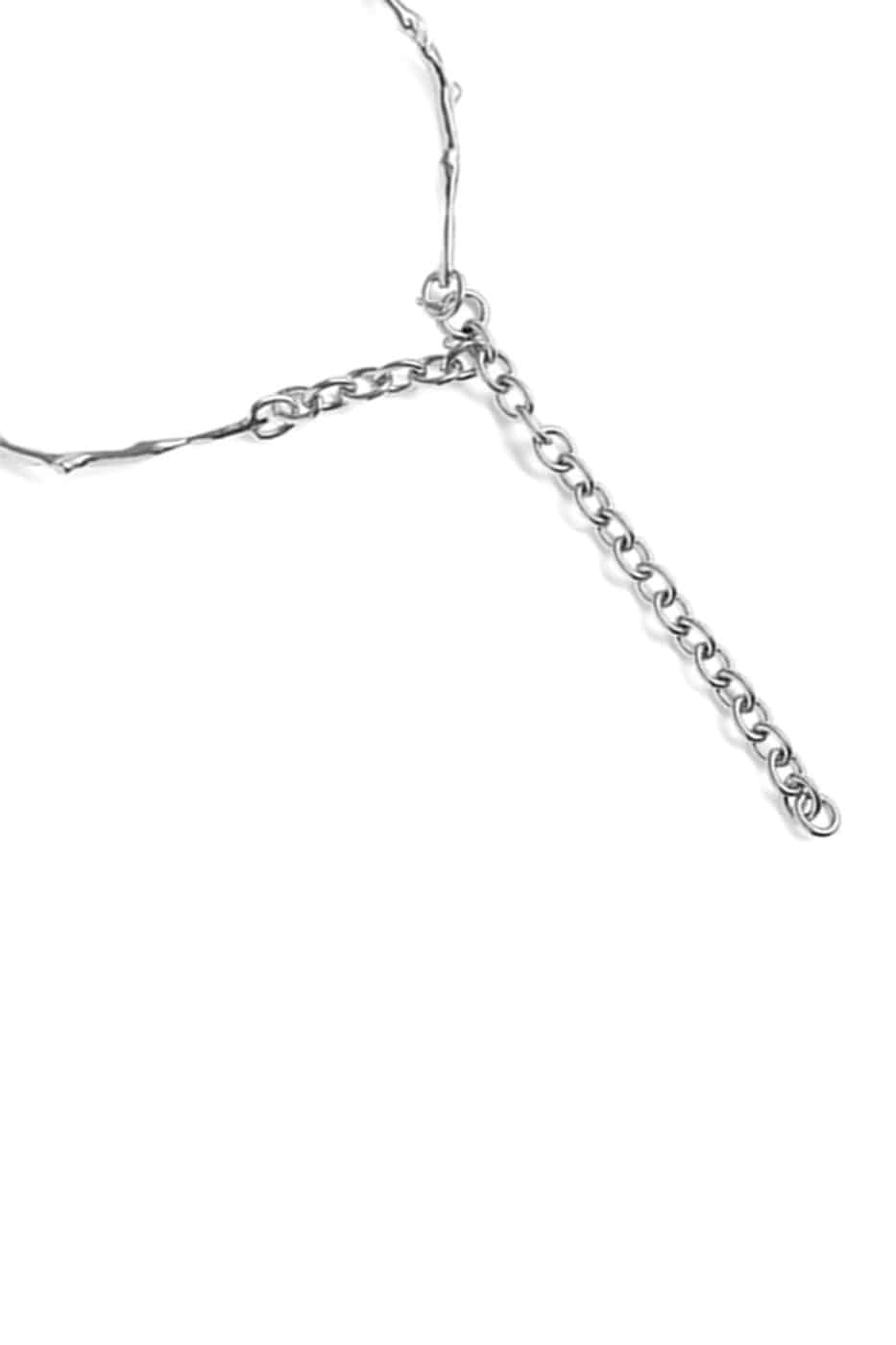 기본트렌드 Hustad HUSTAD 129 stems silver necklace_ 925 실버 줄기 네크리스  자체제작 국내 