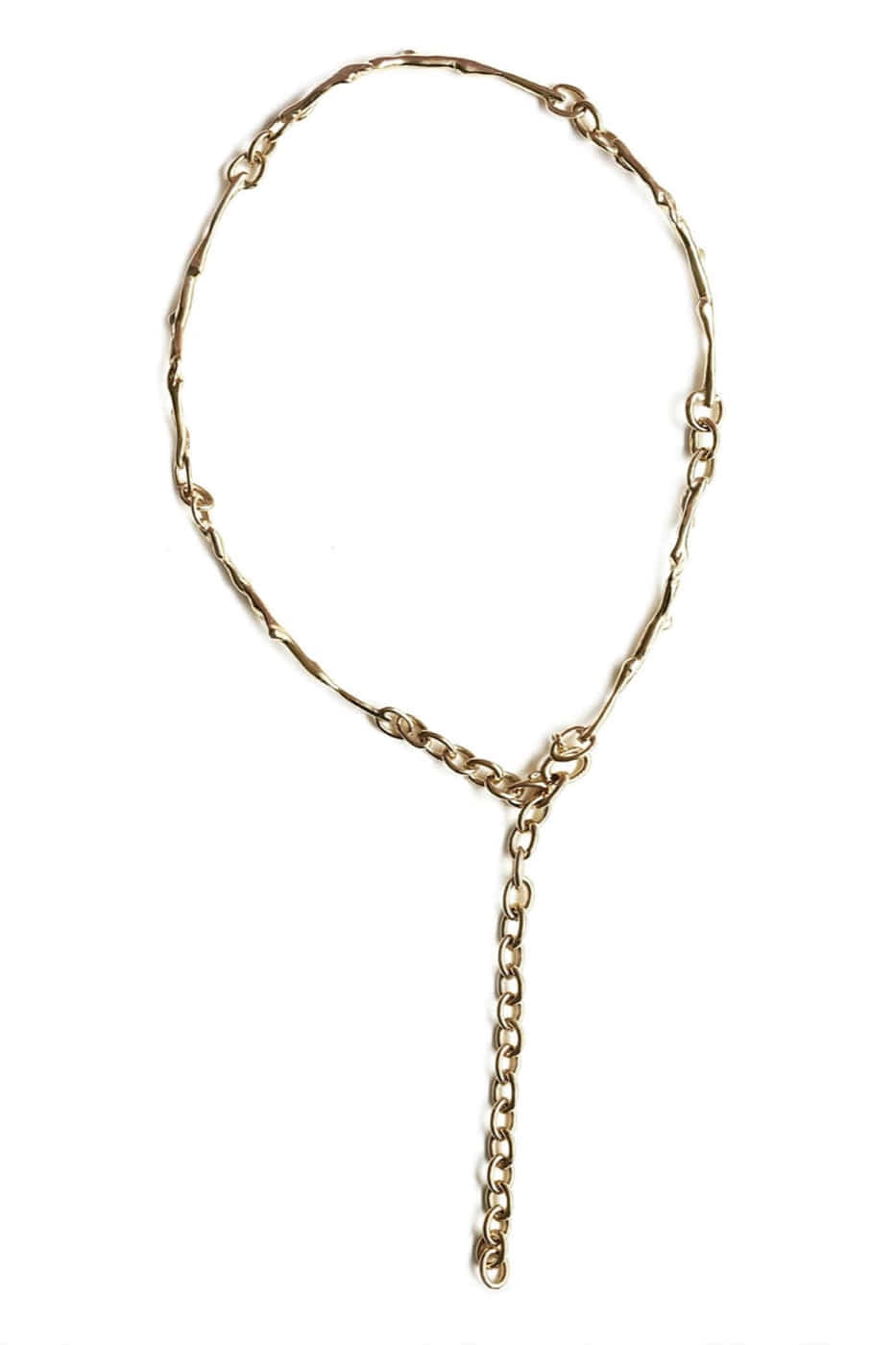 기본트렌드 Hustad HUSTAD 129 stems gold necklace_925 실버 / 14k 골드 스팀 네크리스  자체제작 국내 