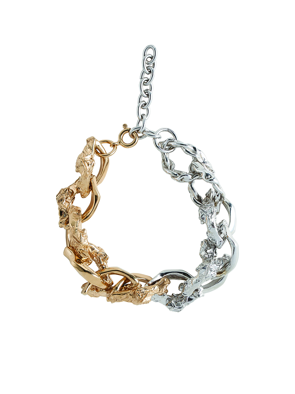기본트렌드 Hustad #181 gold &amp; silver  Bracelet  자체제작 국내 