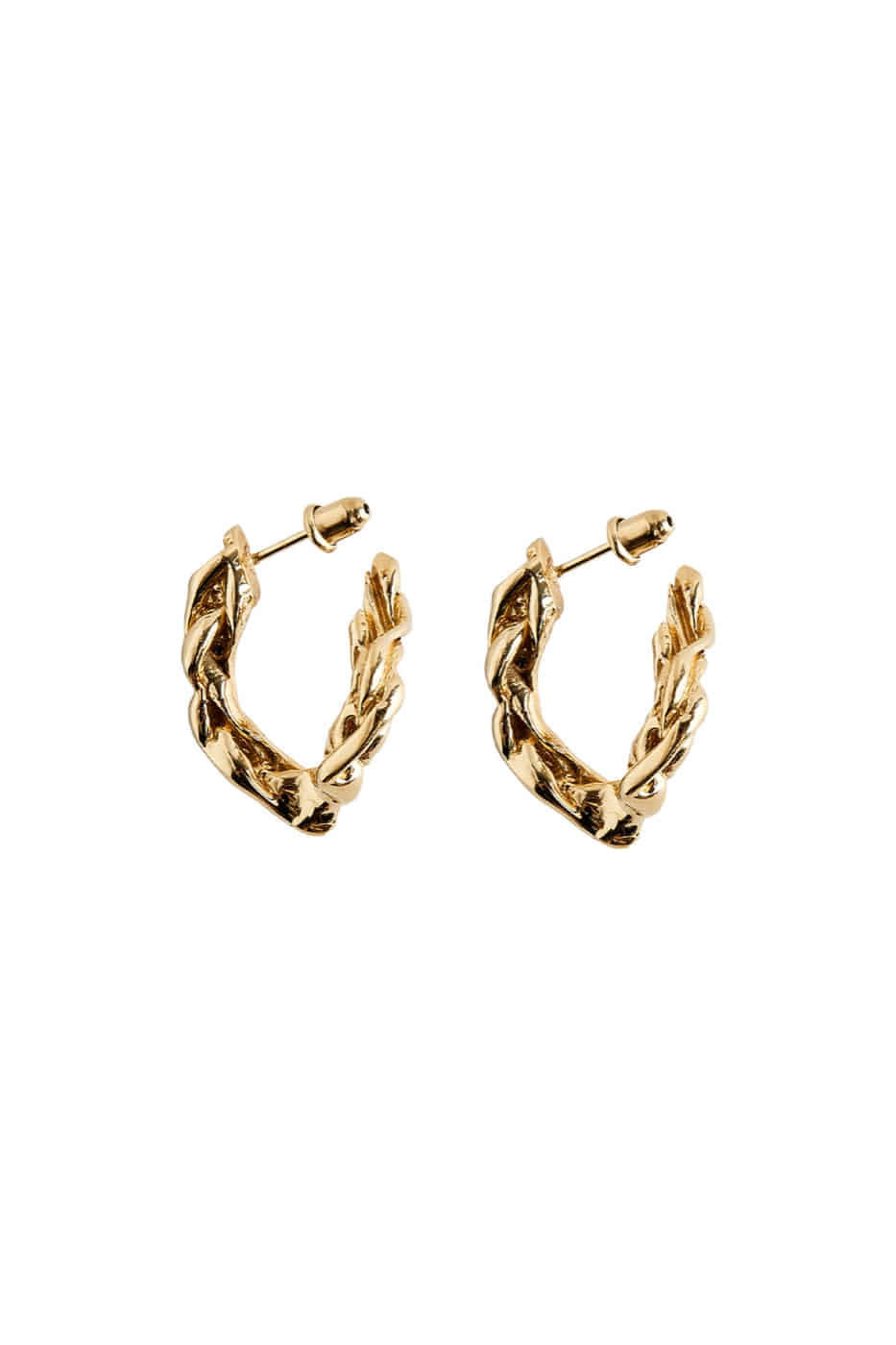 기본트렌드 Hustad #120 Gold Steam earring  자체제작 국내 