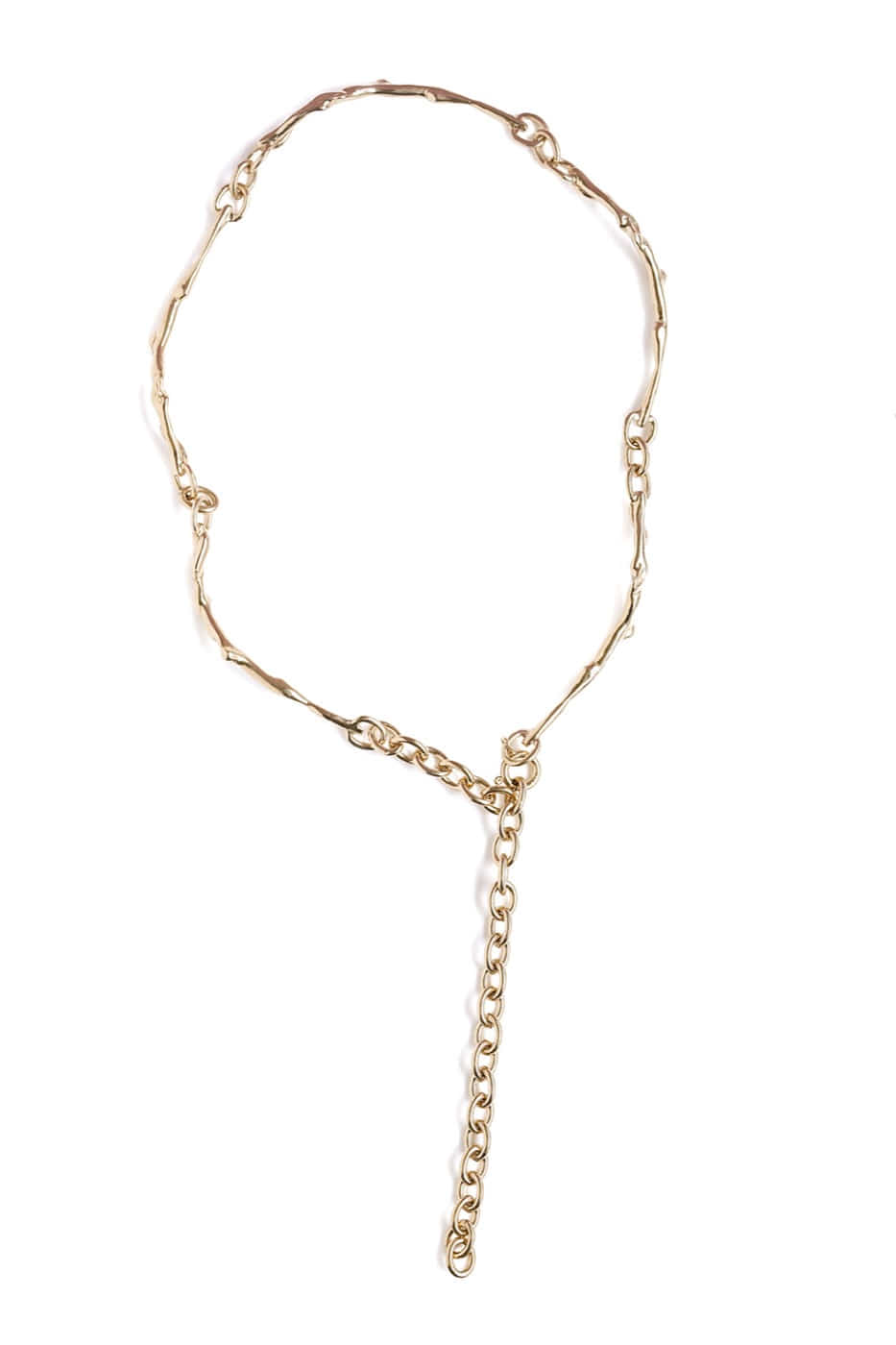 기본트렌드 Hustad #129 stems gold necklace_925 실버 /14k 골드 스팀 네크리스  자체제작 국내 