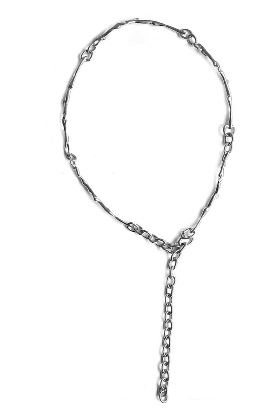 기본트렌드 Hustad HUSTAD 129 stems silver necklace_ 925 실버 줄기 네크리스  자체제작 국내 